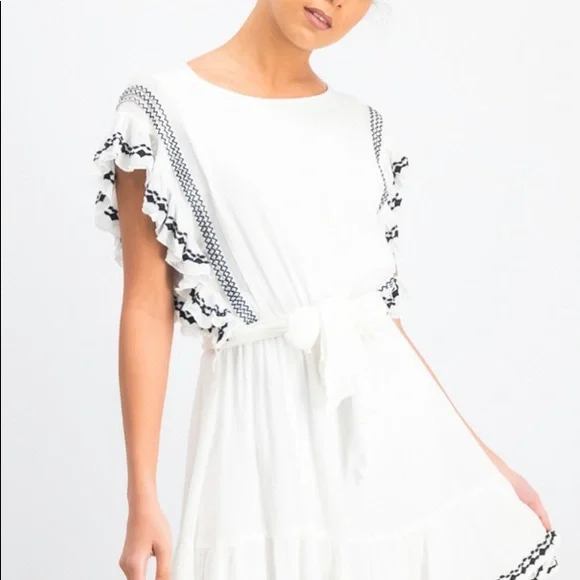free people embroidered white dress Free People main image 1